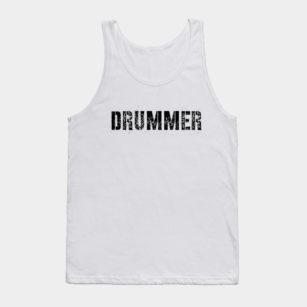 Drummer - Cool Tank Top by Celestial Mystery